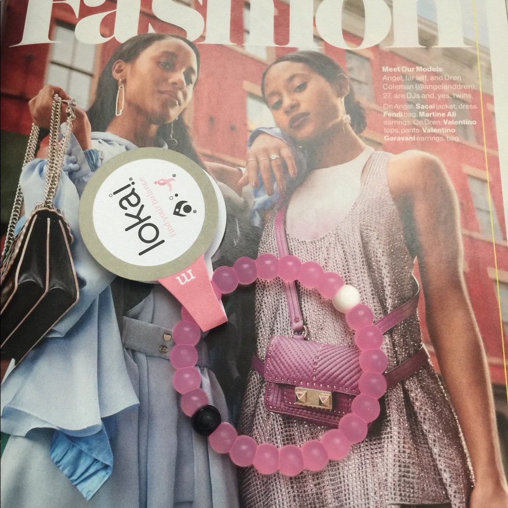 Pink lokai bracelet